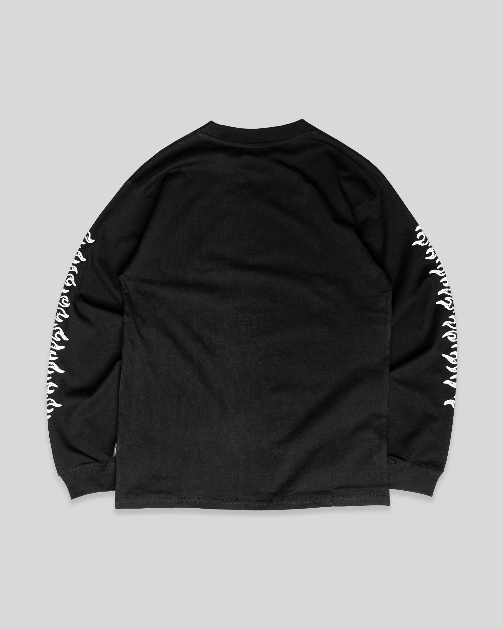 Beefy Longsleeve Tee - English Flames