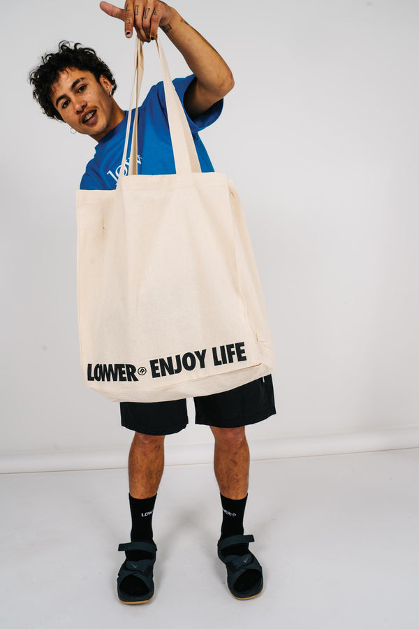 Tote Bag - Enjoy Life - Cream