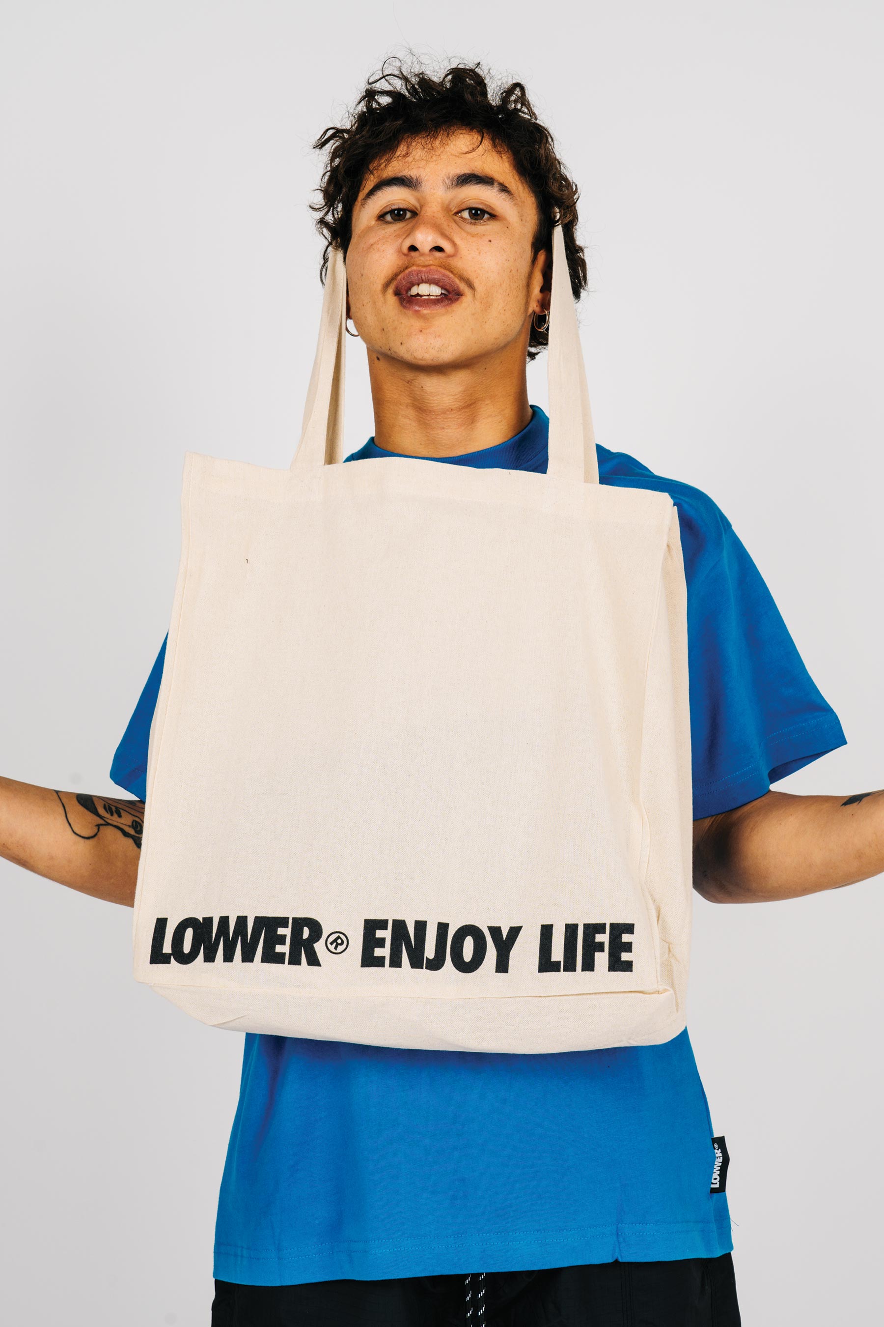 Tote Bag - Enjoy Life - Cream