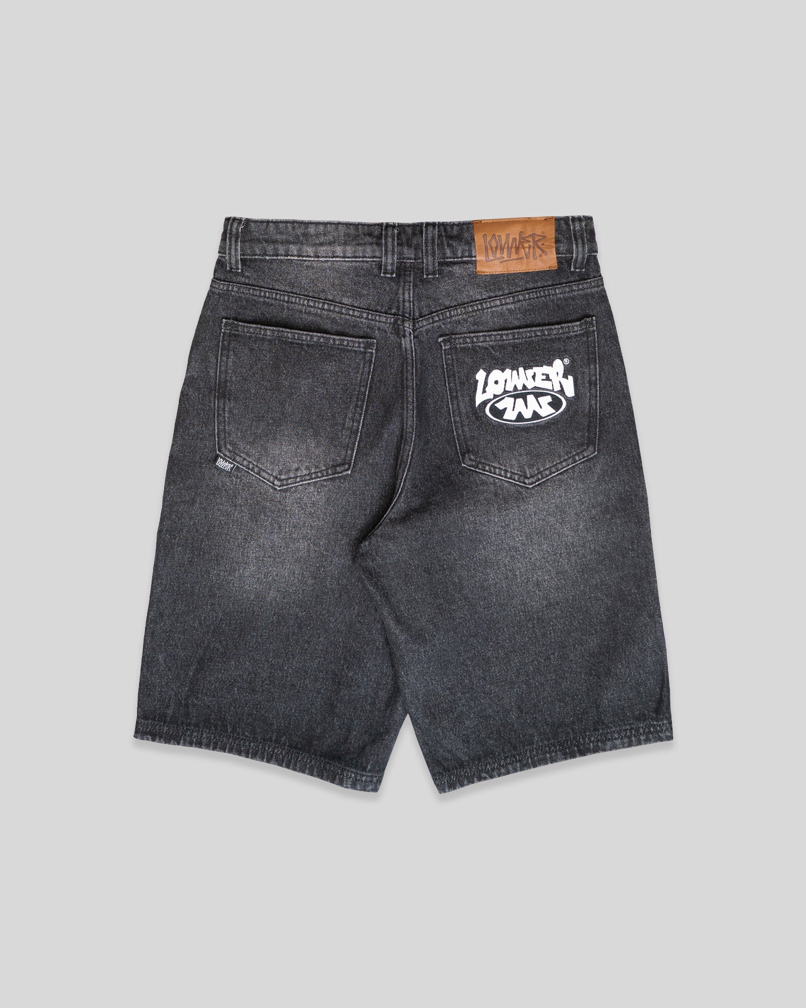 Baggy Denim Short - Rock
