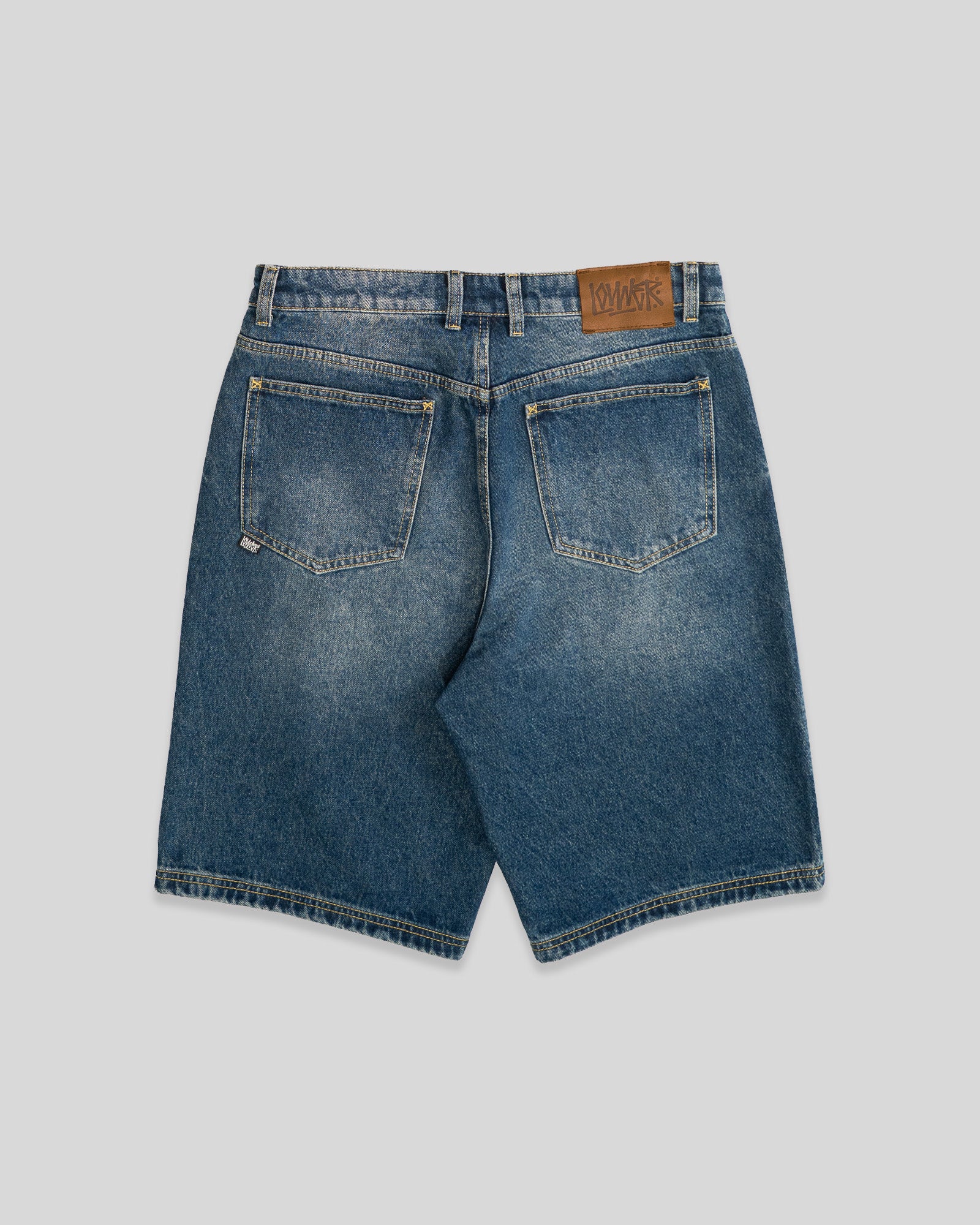 Baggy Denim Shorts - Cleansed Blue