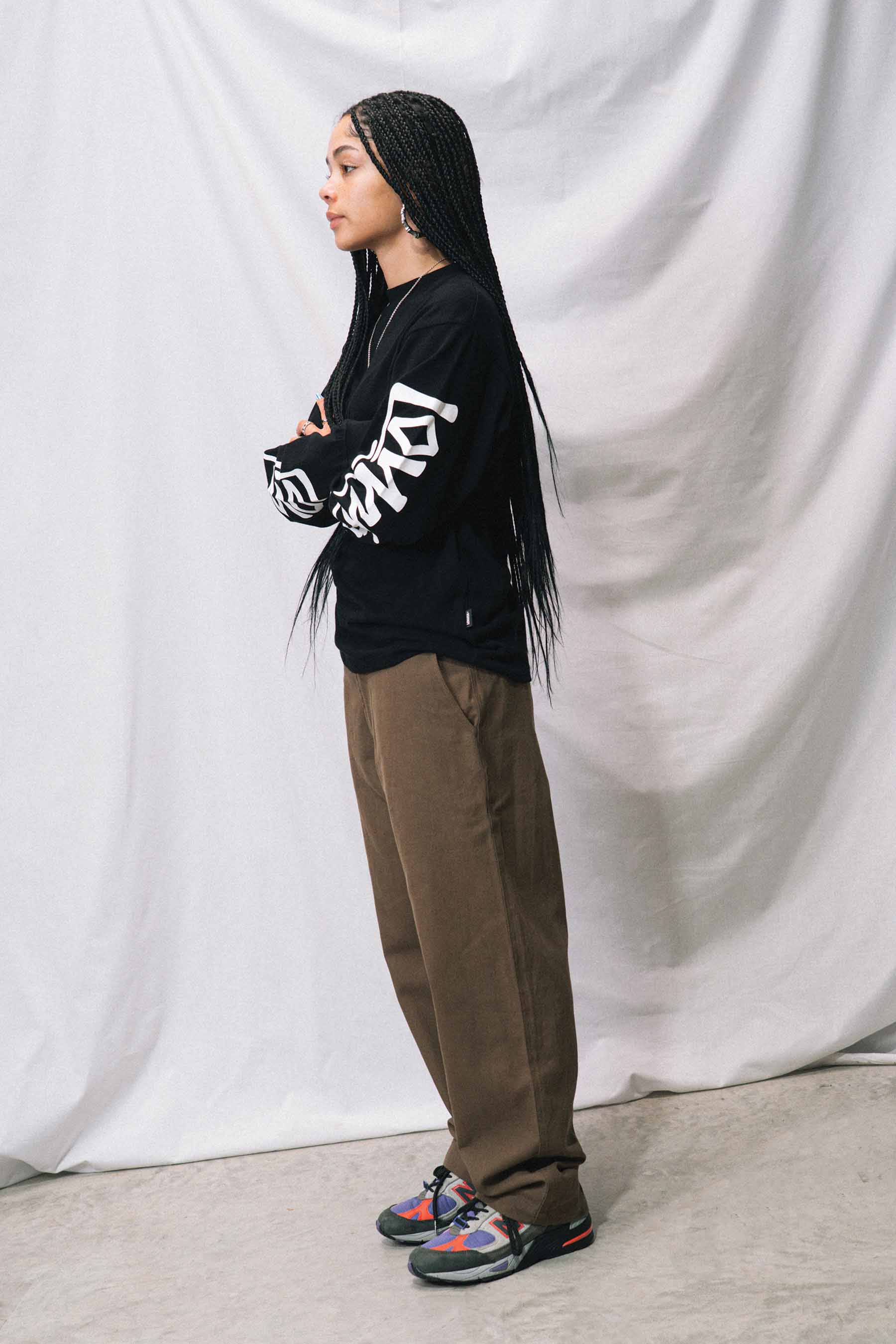 Beefy L/S Tee - Bones