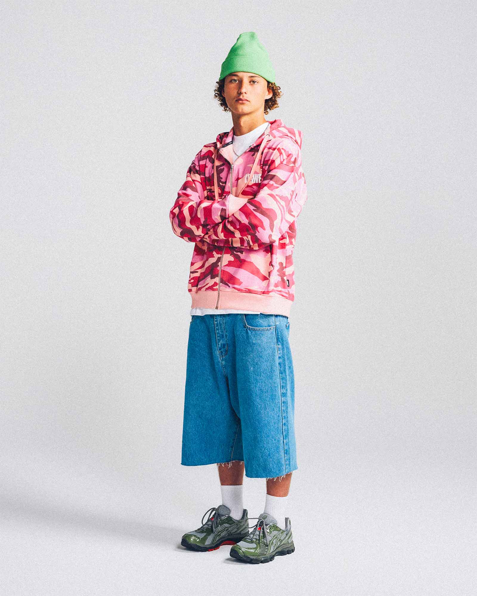Jake Zip-Thru - Pink Camo