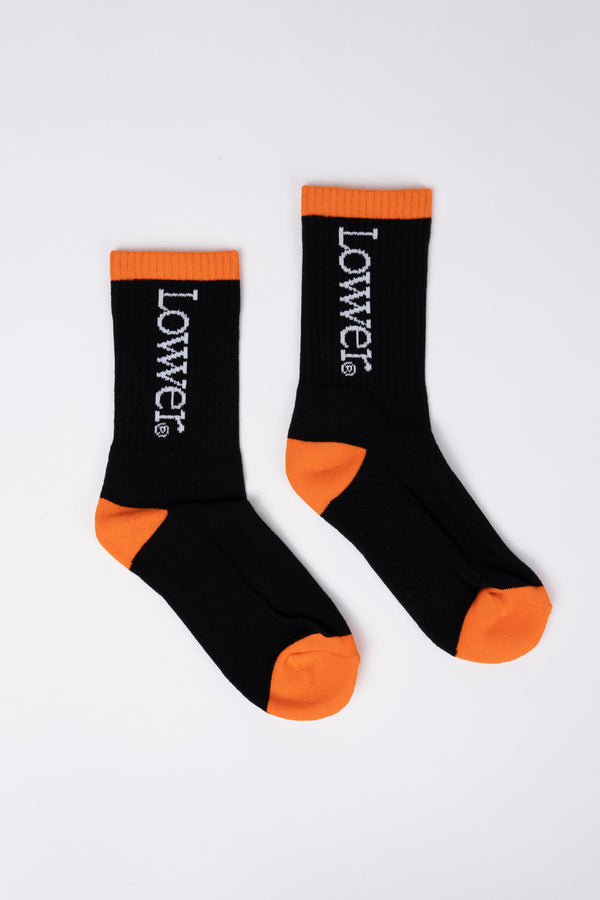 Easy Sock - NewApple - Black/Orange/White
